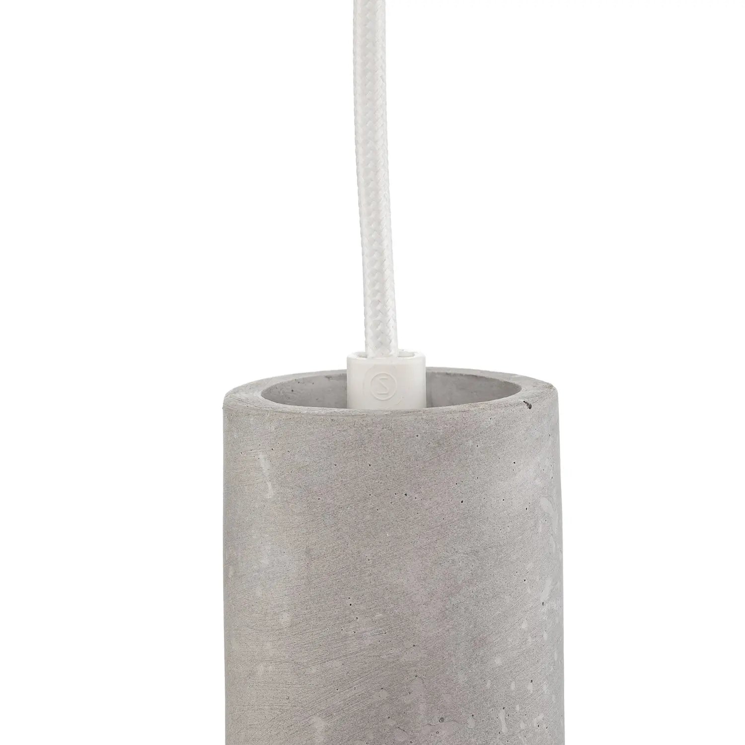 B-Ware Sollux Hängeleuchte Pendelleuchte Tube Beton Weiß Einflammig Lampe Gu10 Leuchte - 5903282730946
