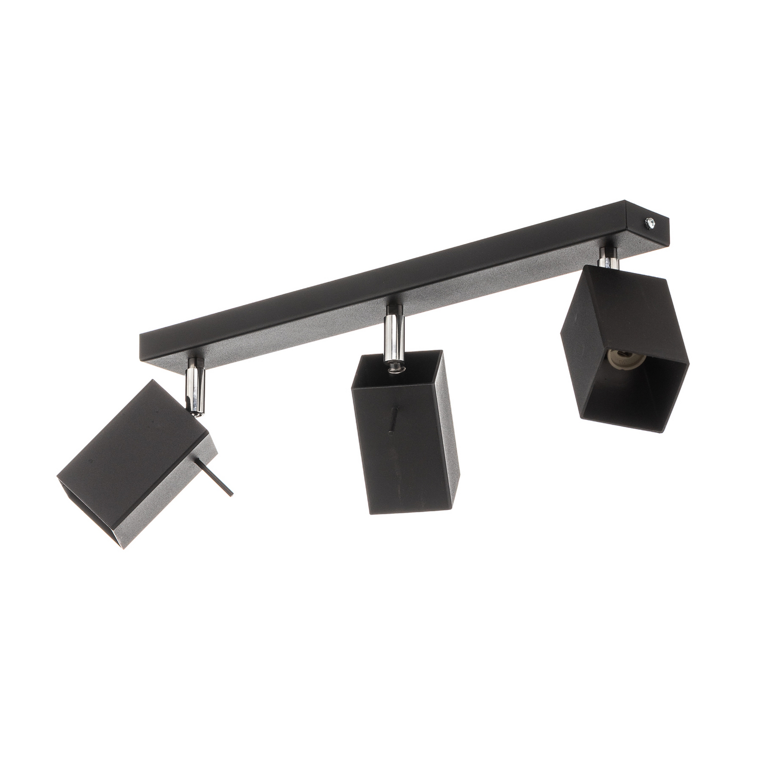 Sollux Lighting Deckenstrahler Leuchte Square Schwarz Dreiflammig Gu10 Stahl B-Ware - 5903282729537