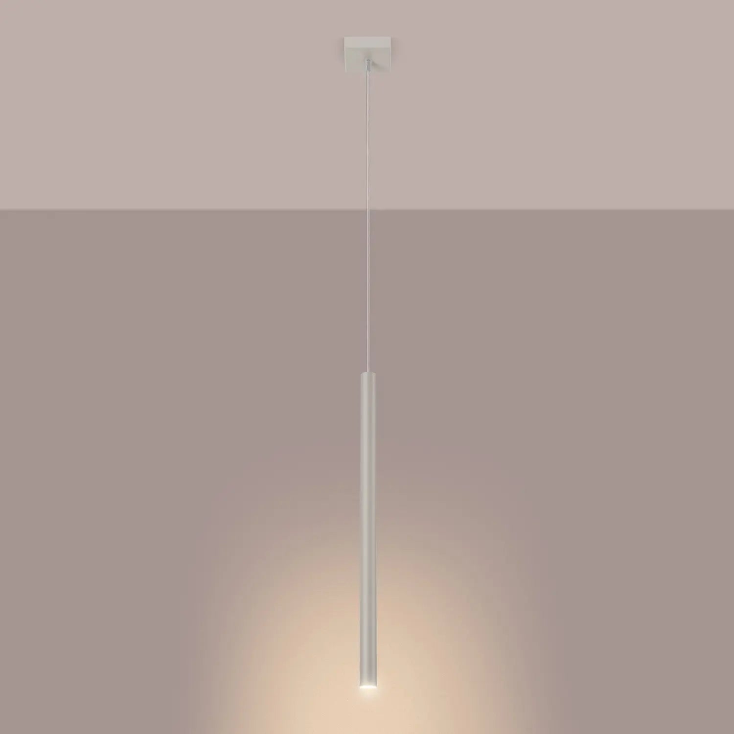 B-Ware Pastelo Hängelampe Pendelleuchte Lampe Beige 2 Cm Stahl 3 Flg - 5903282795006