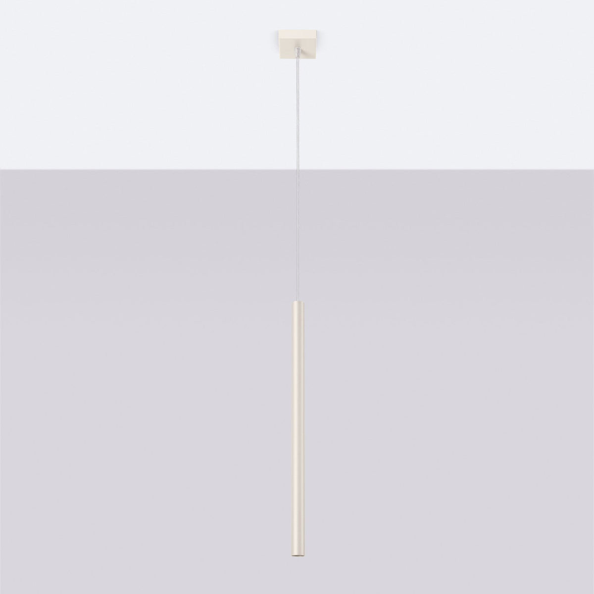 Pastelo Hängelampe Pendelleuchte Lampe beige 2 cm Stahl 3 flg - 5903282795006
