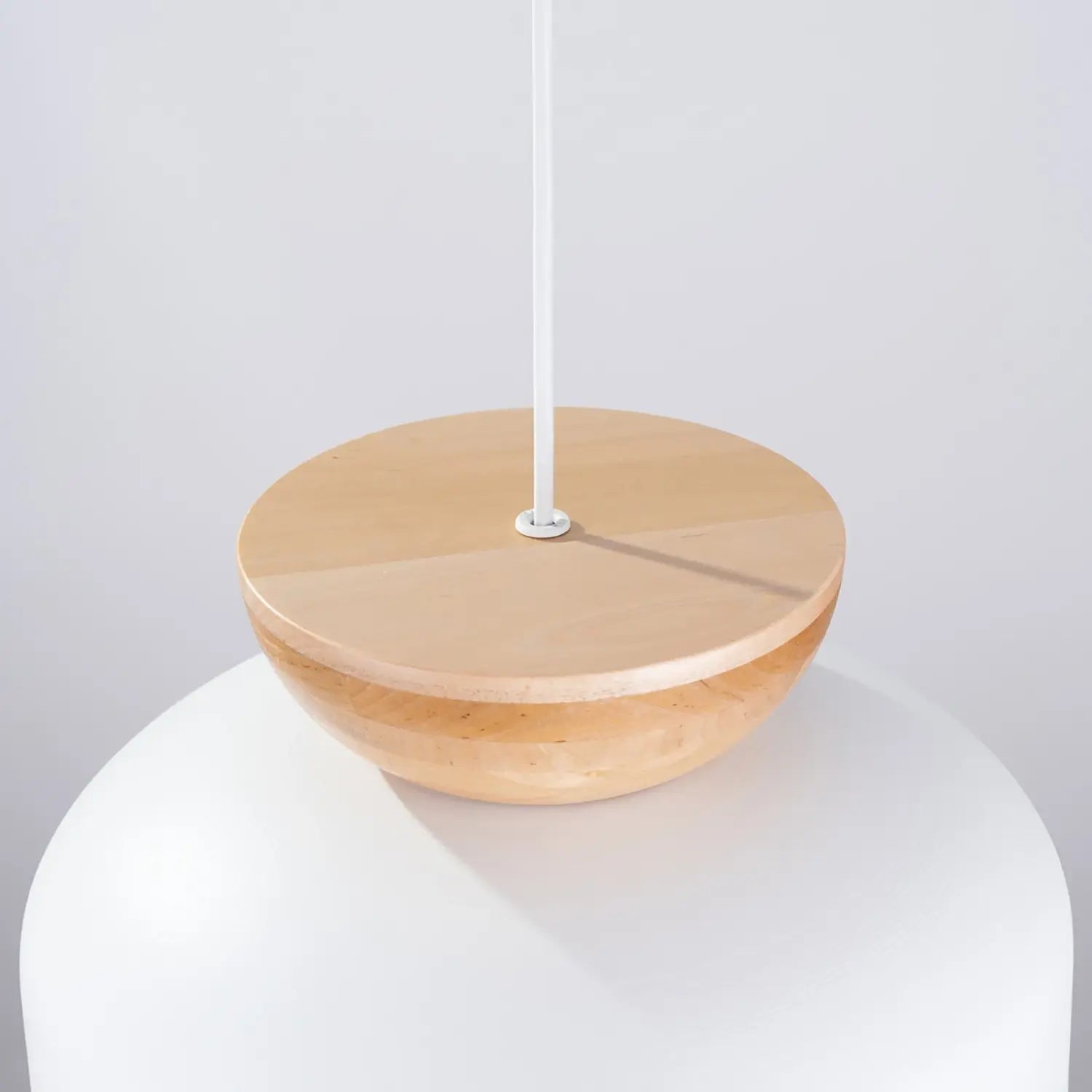 B-Ware Sollux Lighting Hängeleuchte Pendelleuchte Marion Weiß Holz Stahl Leuchte Lampe - 5903282773226