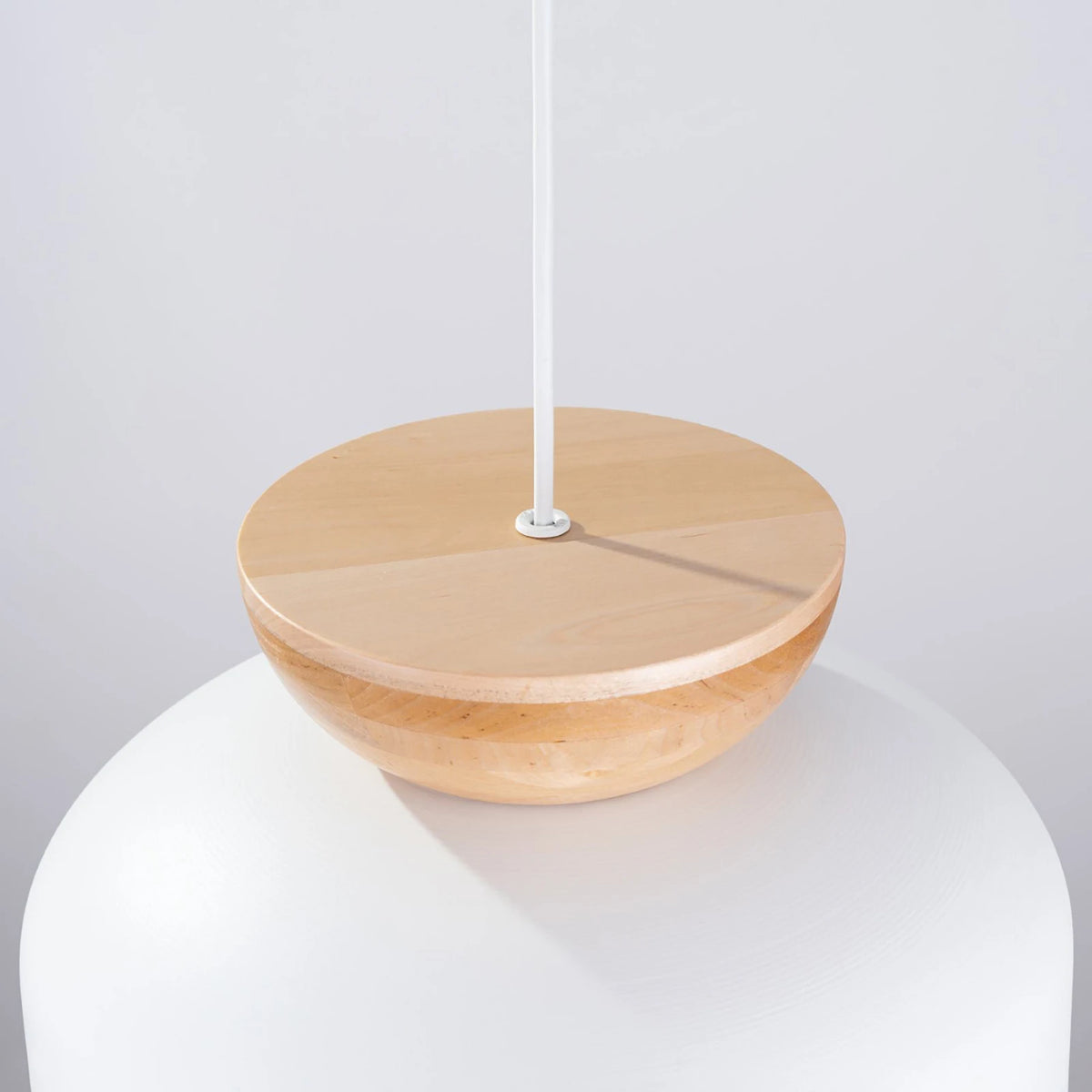 SOLLUX LIGHTING Hängeleuchte Pendelleuchte Marion weiß Holz Stahl Leuchte Lampe - 5903282773226