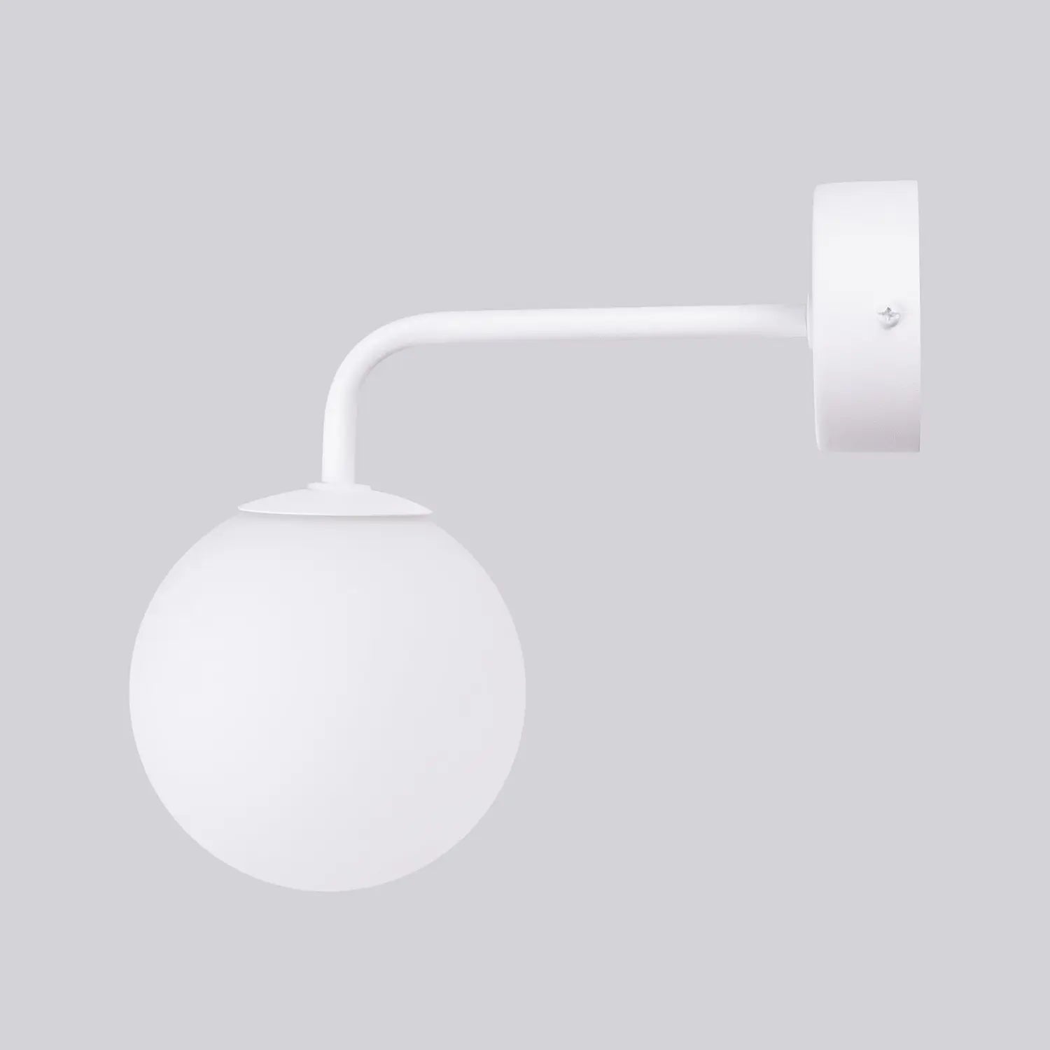 B-Ware Sollux Lighting Wandlampe Leuchte Astral Weiß Ausladung 22 Cm Stahl Glas - 5907073024245