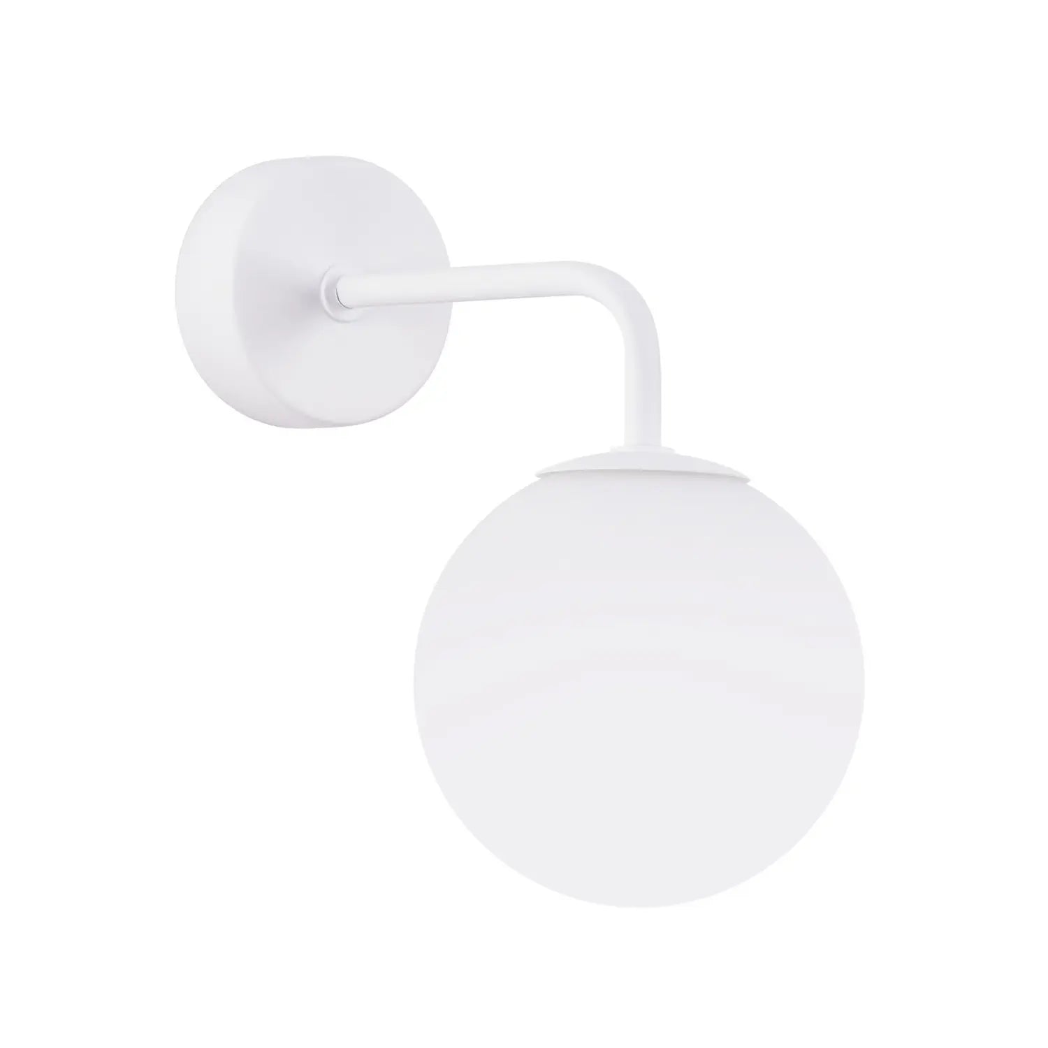 B-Ware Sollux Lighting Wandlampe Leuchte Astral Weiß Ausladung 22 Cm Stahl Glas - 5907073024245