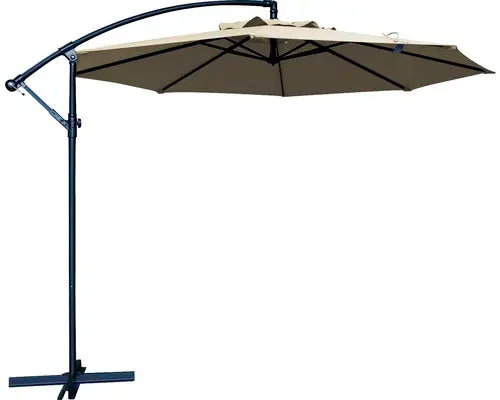 B-Ware Soluna Sonnenschirm Ampelschirm Schirm Schattenspender Lyon Rund Ecru ø 300 Cm - 2007005810359