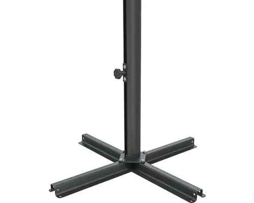 B-Ware Soluna Sonnenschirm Ampelschirm Orléans Uv Schutz Kurbel Polyester Grau Garten - 4306517553326