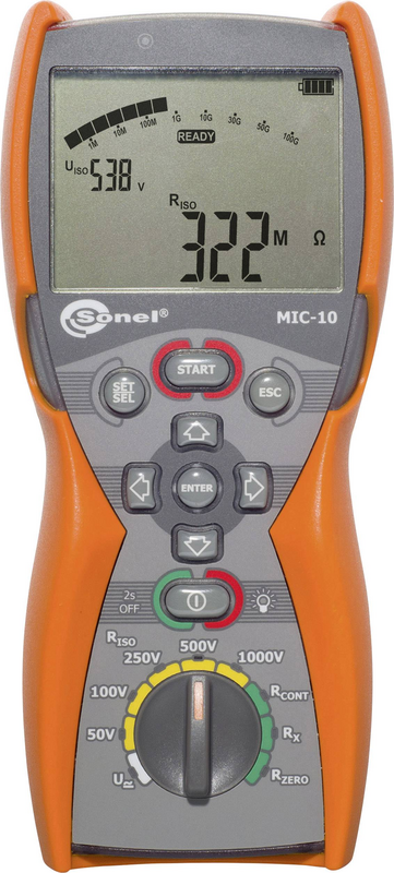 D-Ware Sonel Mic 10 Isolationsmessgerät Isolationstester Durchgangstester Defektware - 5907624020351