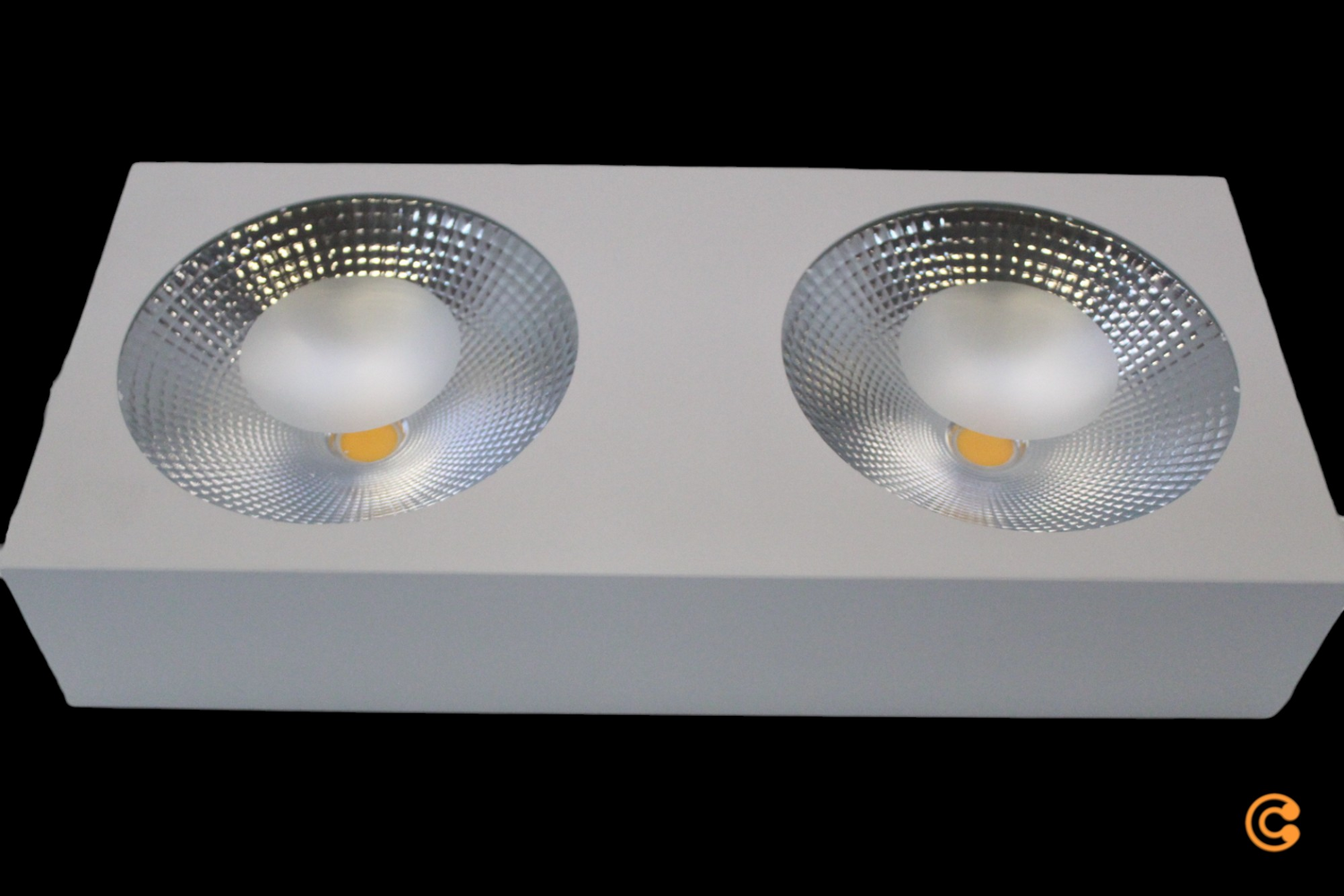 B-Ware Lampenwelt Sonja 2 Fl. Led Deckenlampe Weiß Easydim Deckenlampe Lampe Leuchte - 4251096546606