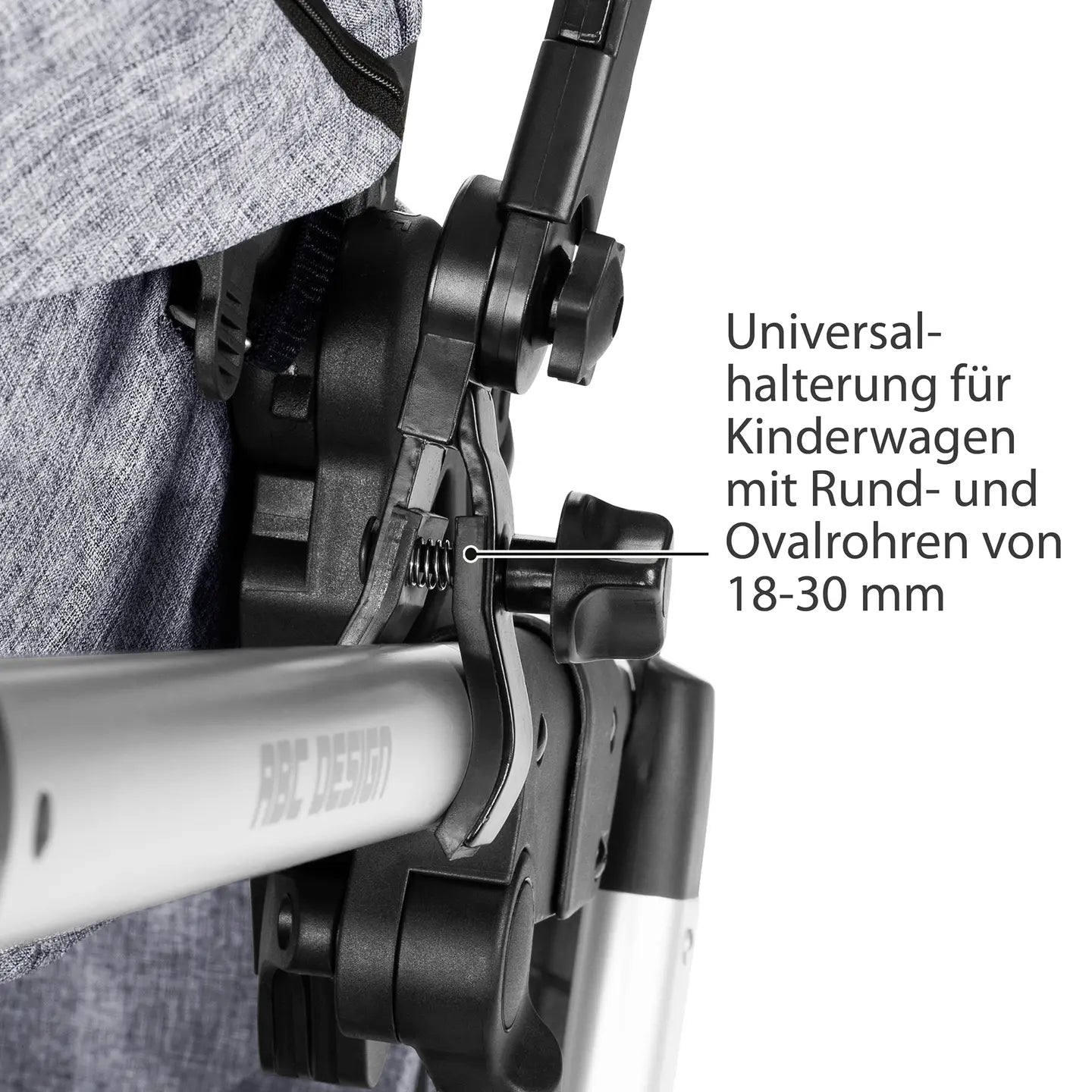 B-Ware Abc Design Sonnenschirm Schirm Sonnenschutz Sunny Asphalt Uv50 Plus Kinderwagen - 4045875052699