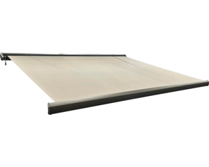 B-Ware Sonnino Kassettenmarkise Markise Sonnenschutz 5x3 Stoff Obravia Beige Gestell745