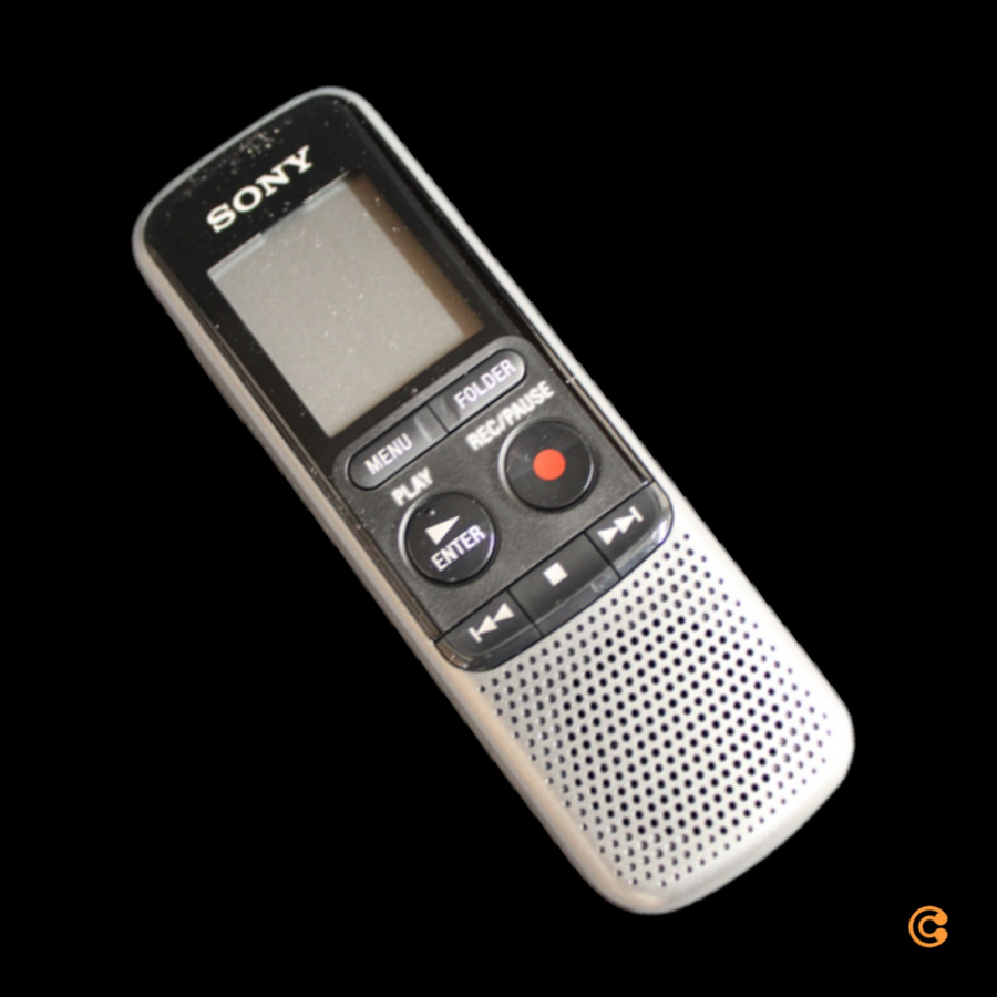 Sony Digitales Diktiergerät Aufnahmegerät Audio Aufzeichnungsdauer 1034h Schwarz B-Ware - 4905524963410