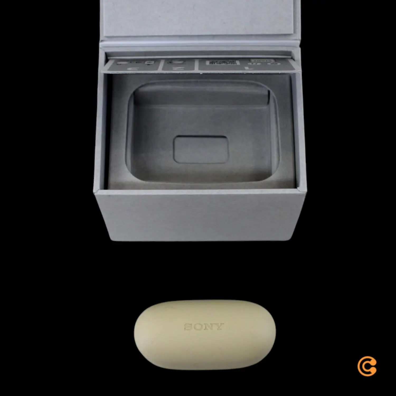 B-Ware Sony In Ear Headset Ohrhörer Bluetooth Noise Cancelling Link Buds S Taupe - 4548736140547