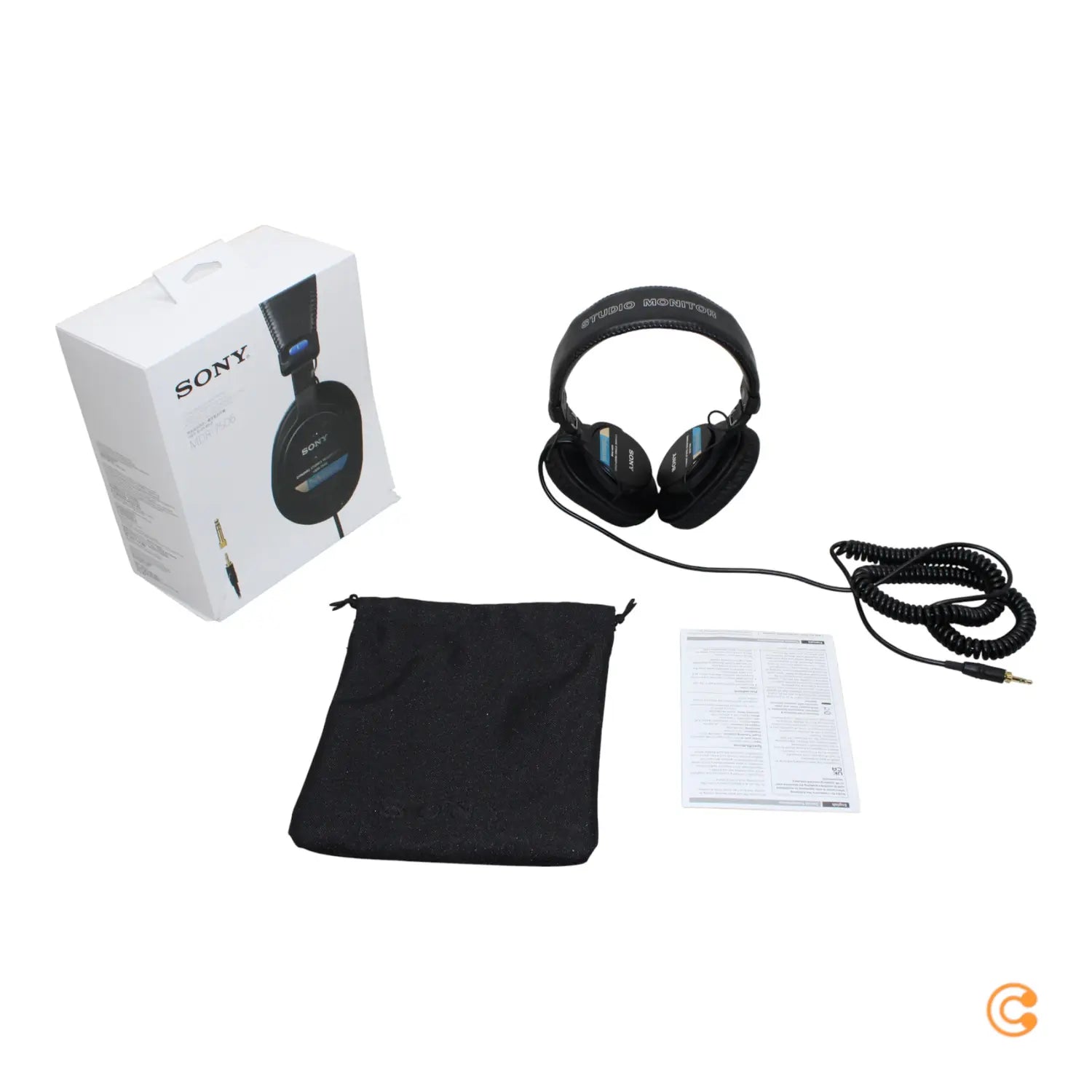 B-Ware Sony Studio Over Ear Kopfhörer Kopfhörer Ohrumschließend Kabelgebunden Schwarz - 4016138838787