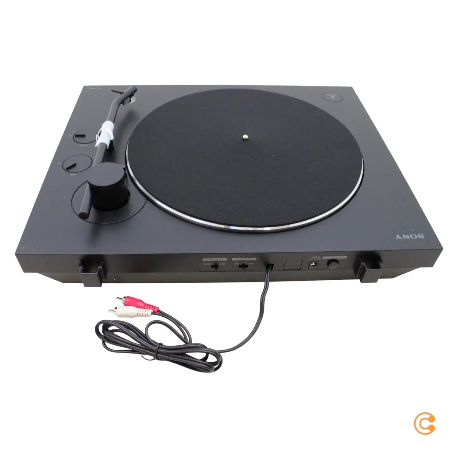 B-Ware Sony Plattenspieler Turntable Bluetooth Riemenantrieb Schwarz 33 1/3 45rpm - 4548736091948