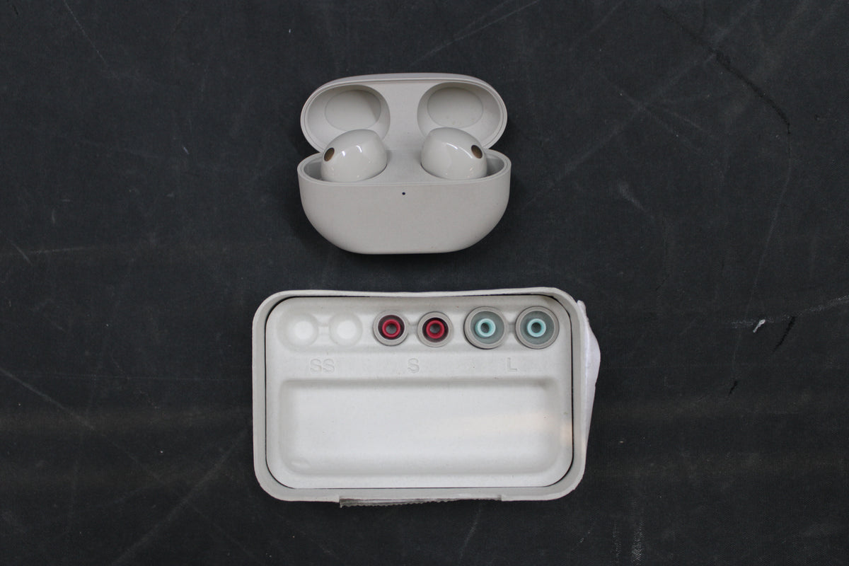Sony WF-1000XM5 HiFi In Ear Kopfhörer Bluetooth Stereo Silber SIEHE TEXT/FOTOS - 4548736143548