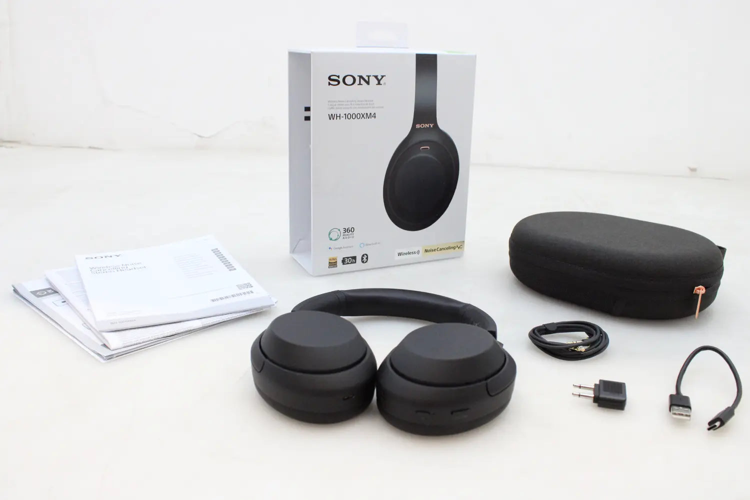 B-Ware Sony Kopfhörer Headset Over Ear Bluetooth Schwarz Wh1000 Xm4 Noise Cancelling - 4548736112117