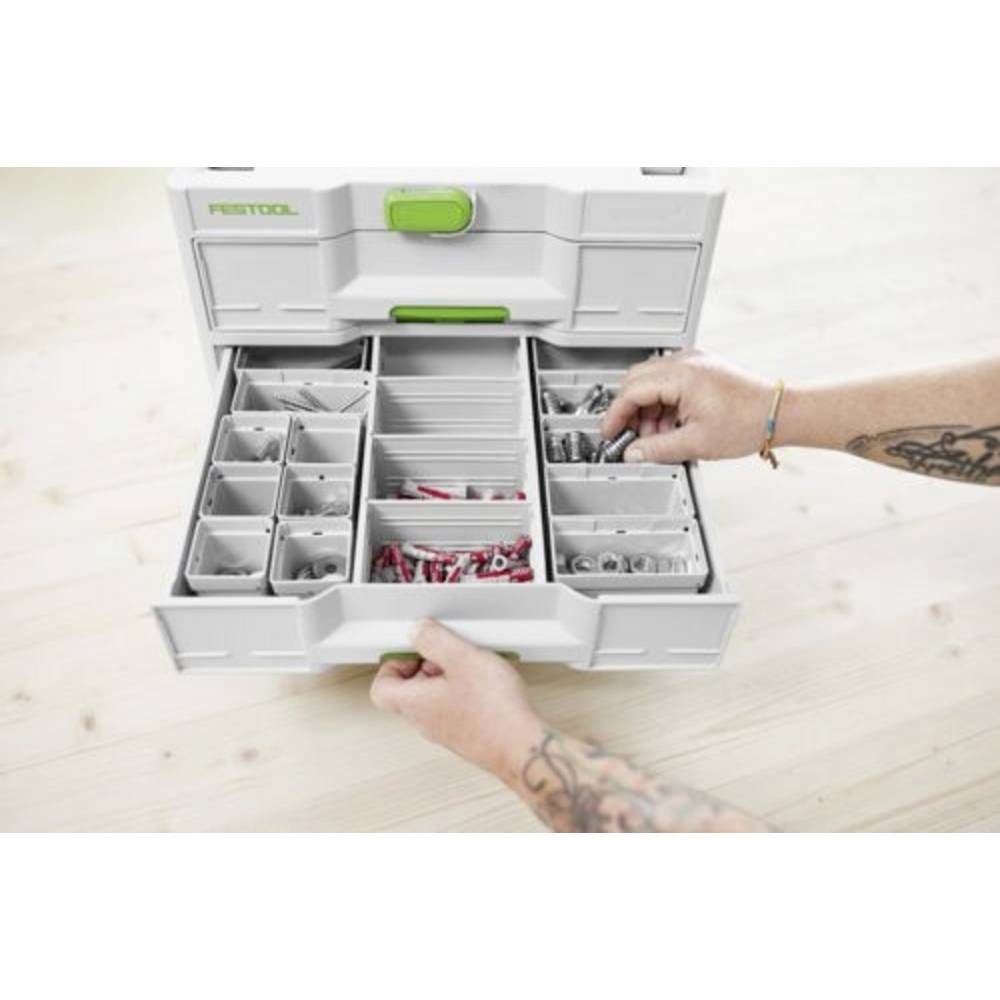 Festool Transportkiste Systainer Aufbewahrungsbox SYS3 SORT 3 M 337 Zubehör - 4014549419878