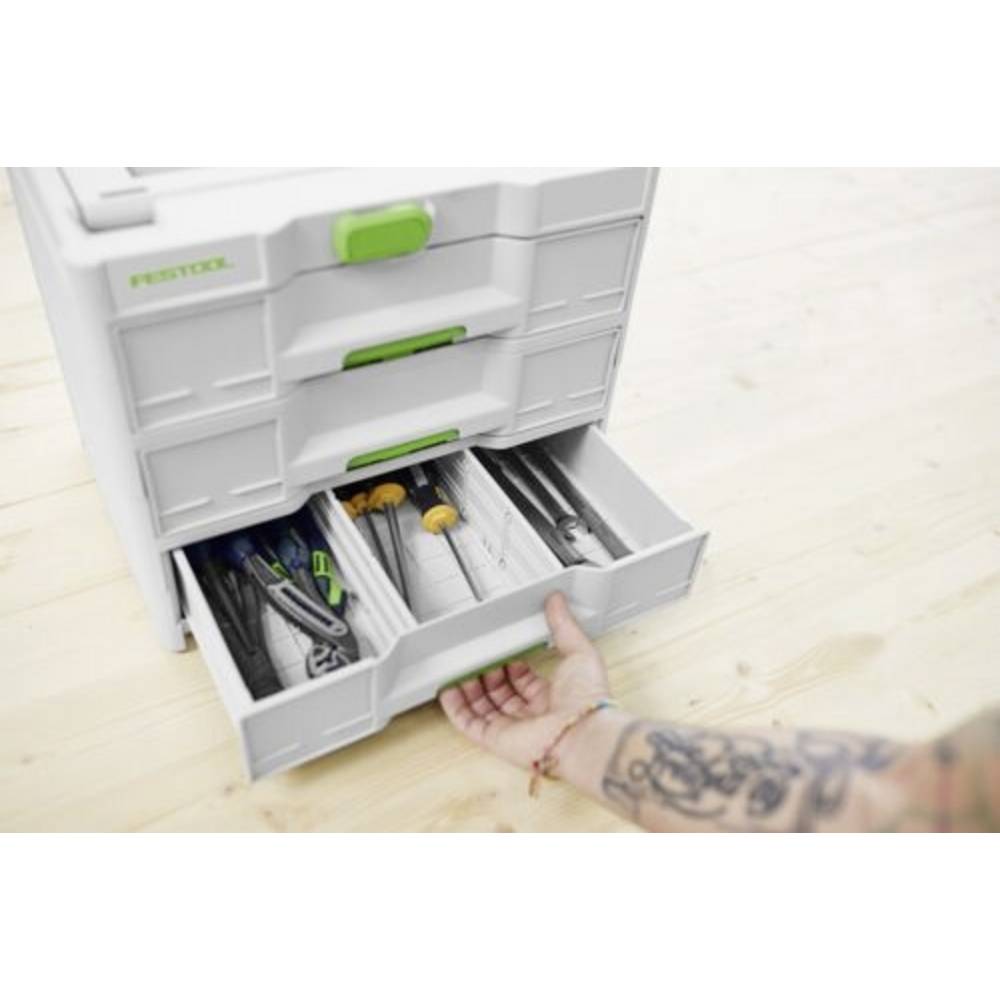 Festool Transportkiste Systainer Aufbewahrungsbox SYS3 SORT 3 M 337 Zubehör - 4014549419878