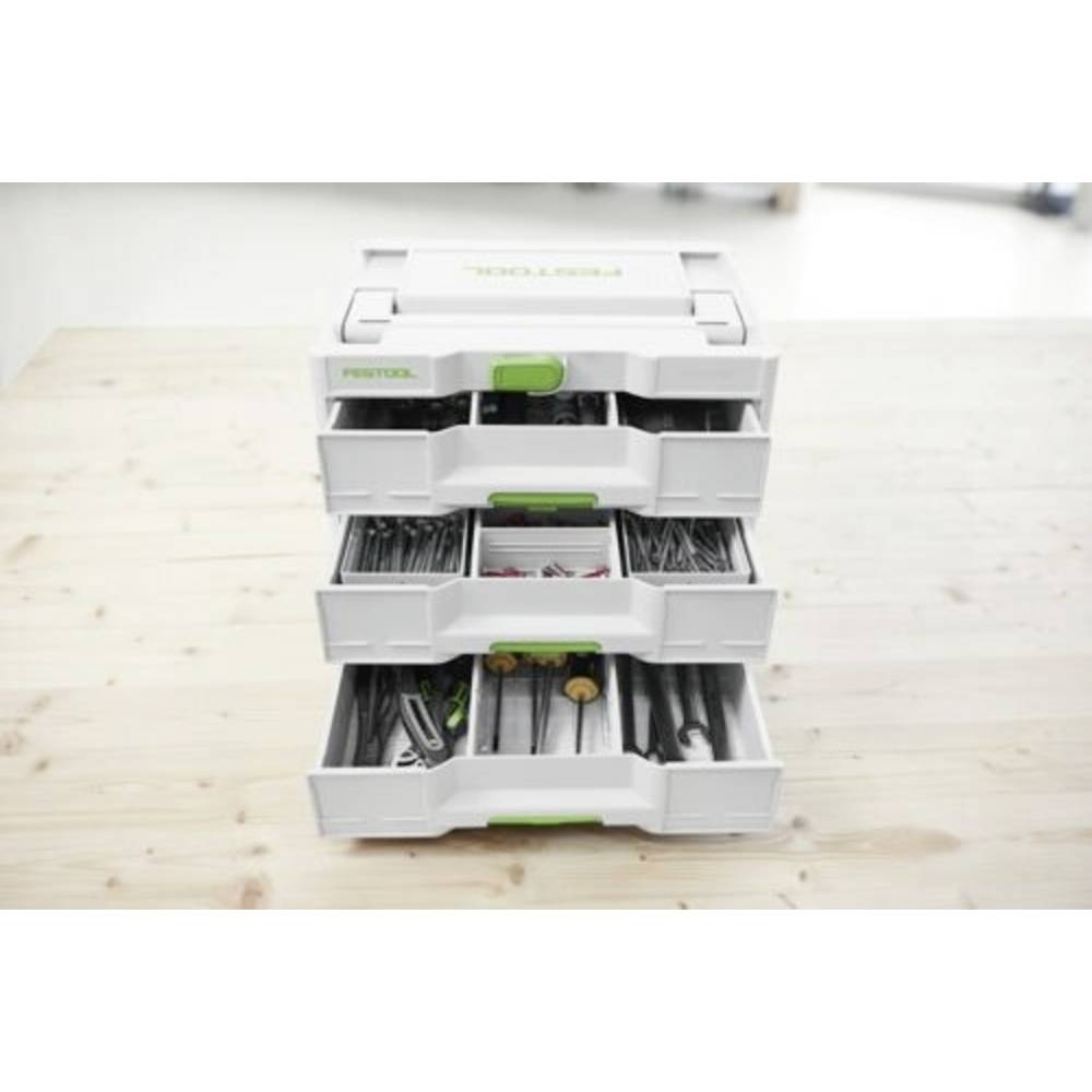 Festool Transportkiste Systainer Aufbewahrungsbox SYS3 SORT 3 M 337 Zubehör - 4014549419878