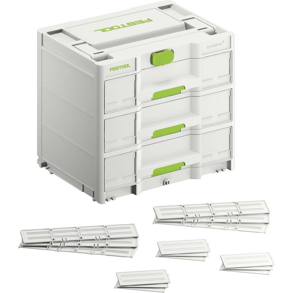 Festool Transportkiste Systainer Aufbewahrungsbox SYS3 SORT 3 M 337 Zubehör - 4014549419878