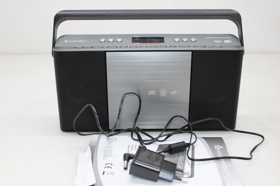 Soundmaster Radio Kofferradio Dab+/Ukw Cd Player Schwarz/Grau Rcd1870 Sw B-Ware - 4005425012290