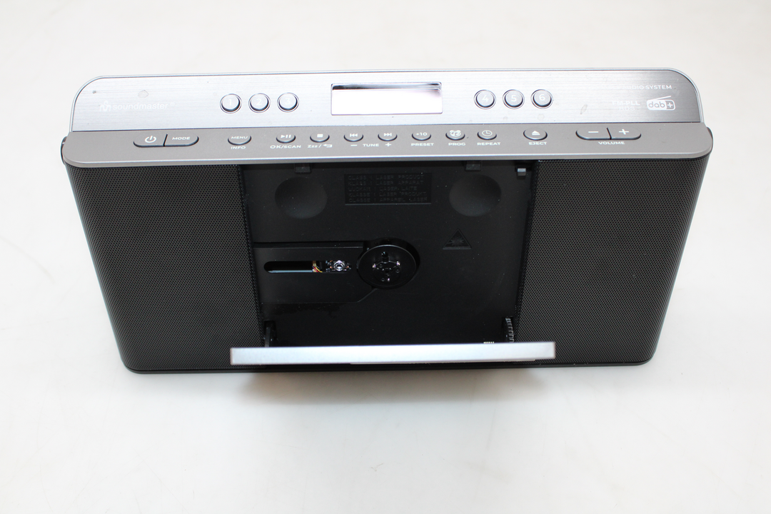 Soundmaster Radio Kofferradio Dab+/Ukw Cd Player Schwarz/Grau Rcd1870 Sw B-Ware - 4005425012290