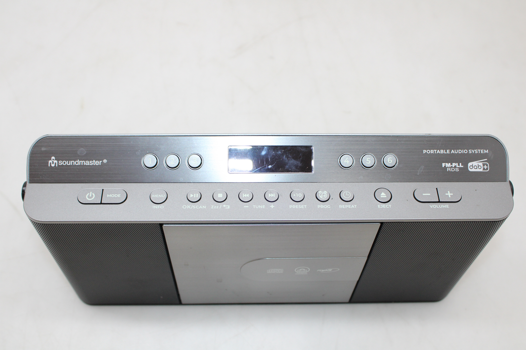 Soundmaster Radio Kofferradio Dab+/Ukw Cd Player Schwarz/Grau Rcd1870 Sw B-Ware - 4005425012290