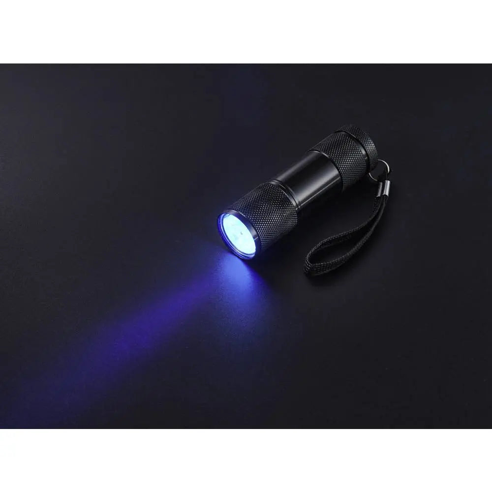 B-Ware Handlampe Taschenlampe Uv Led Schwarz Handschlaufe Batteriebetrieben 14 Stück  - 4064161234090