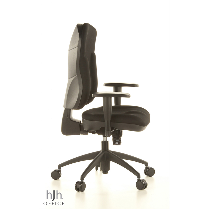 Topstar Bürodrehstuhl Drehstuhl Stuhl Schwarz Armlehnen Rückenlehne  B-Ware - 4014296645735