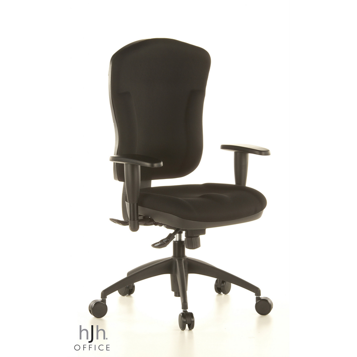 Topstar Bürodrehstuhl Drehstuhl Stuhl Schwarz Armlehnen Rückenlehne  B-Ware - 4014296645735