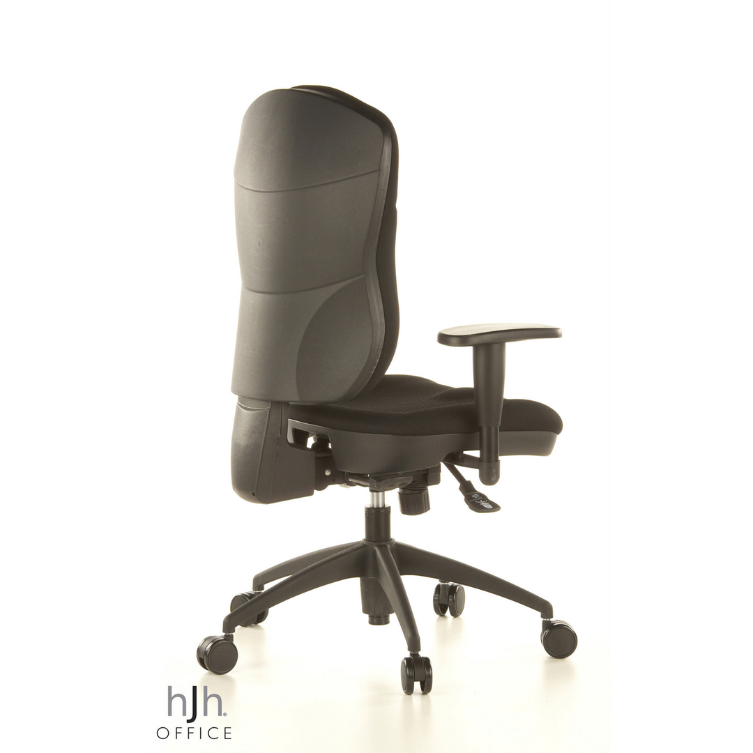 Topstar Bürodrehstuhl Drehstuhl Stuhl Schwarz Armlehnen Rückenlehne  B-Ware - 4014296645735