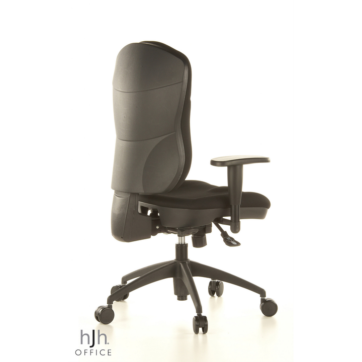 Topstar Bürodrehstuhl Drehstuhl Stuhl Schwarz Armlehnen Rückenlehne  B-Ware - 4014296645735