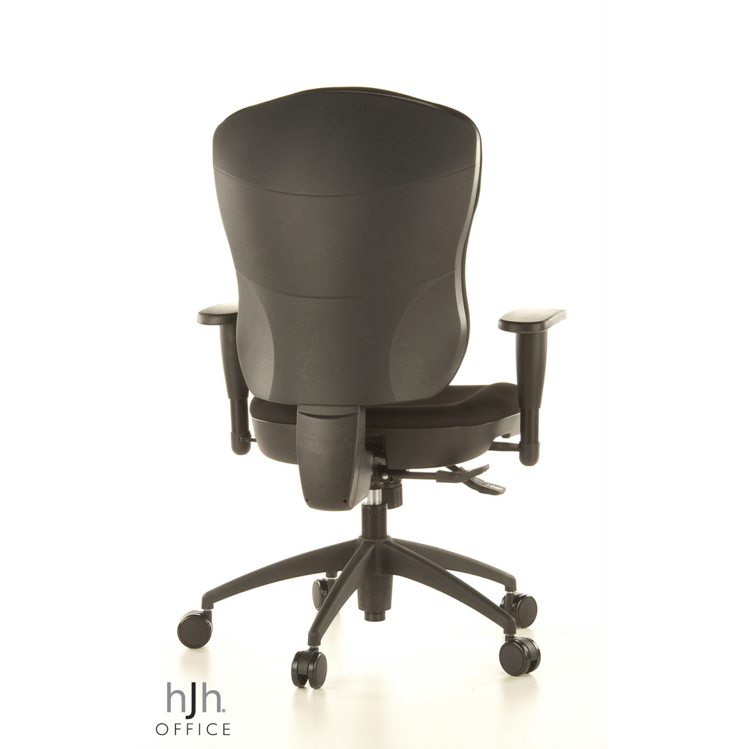 Topstar Bürodrehstuhl Drehstuhl Stuhl Schwarz Armlehnen Rückenlehne  B-Ware - 4014296645735