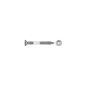 B-Ware Spax Fassadenschraube Holzschraube Edelstahl 4,5x50mm T Star+ Linsensenkkopf A2