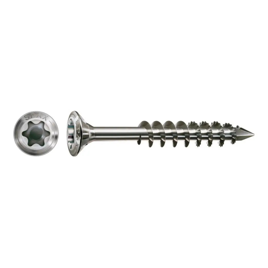 B-Ware Spax Fassadenschraube Schraube Linsensenkkopf Edelstahl A2 Tstar Plus 300 Stück - 4003530184109