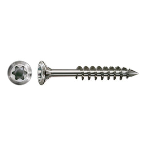 B-Ware Spax Schraube T Star A2 5 X 70mm Edelstahlschraube Linsensenkkopf Tg 100 Stück