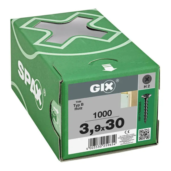 B-Ware Spax Schnellbauschraube Bauschraube Trompetenkopf Grobgewinde Stahl 1000 Stück - 4003530259654