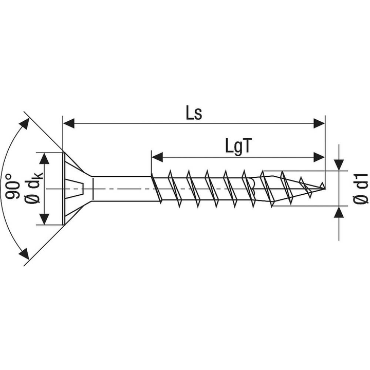Spax Holzschraube Schraube Edelstahl V2 A 6x140mm Torx Rostfrei Montagematerial B-Ware - 4003530097782