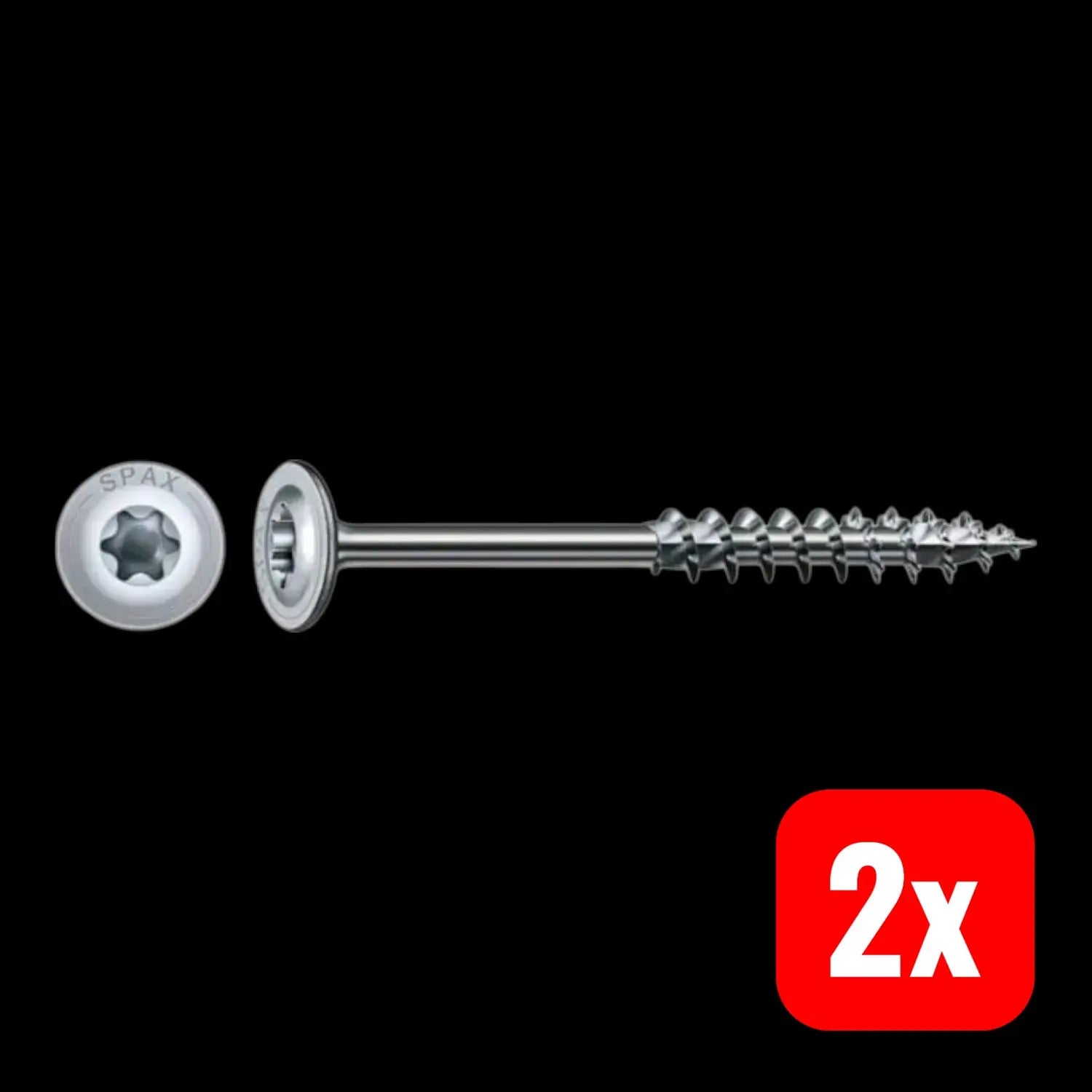 B-Ware Spax Holzbauschraube Schraube Tellerkopf T Star Plus Wirox 50 Stück 2 Sets - 4003530245671