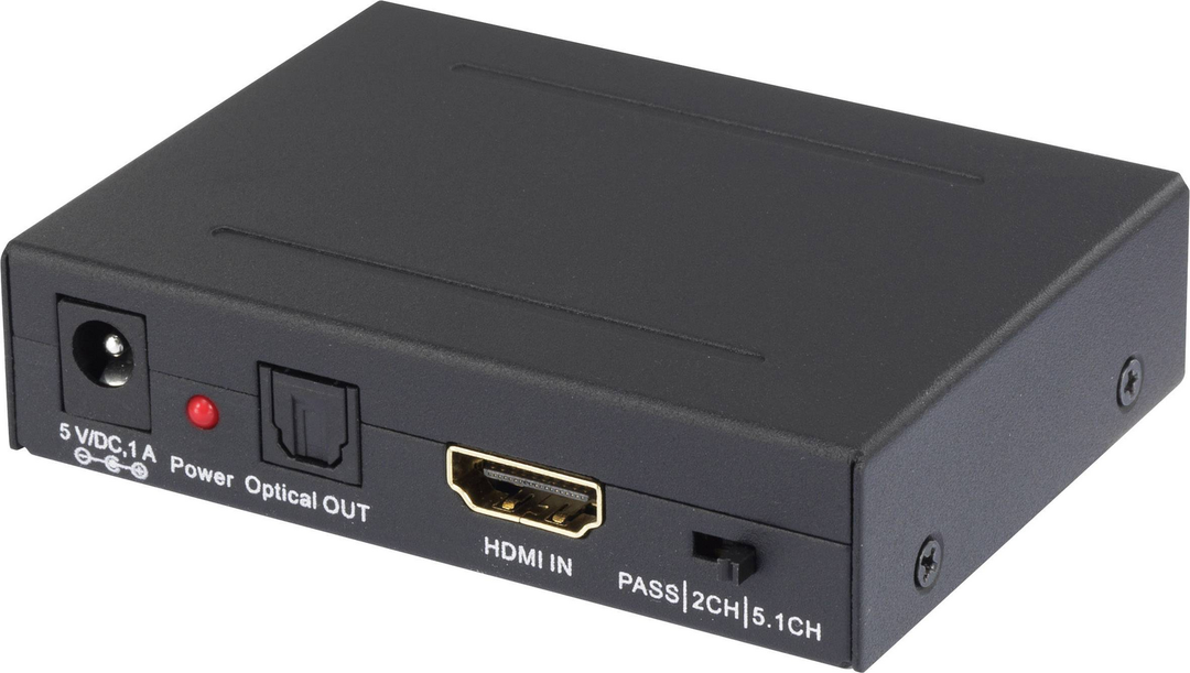 Spea Ka Professional 2 Port Audio Extraktor Hdmi   Hdmi, Cinch, Toslink Konverter B-Ware - 4016139054308