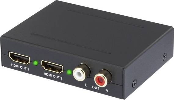 Spea Ka Professional 2 Port Audio Extraktor Hdmi   Hdmi, Cinch, Toslink Konverter B-Ware - 4016139054308