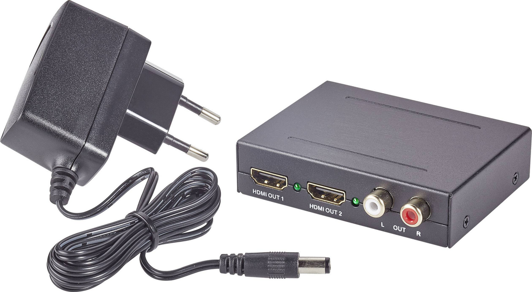 Spea Ka Professional 2 Port Audio Extraktor Hdmi   Hdmi, Cinch, Toslink Konverter B-Ware - 4016139054308