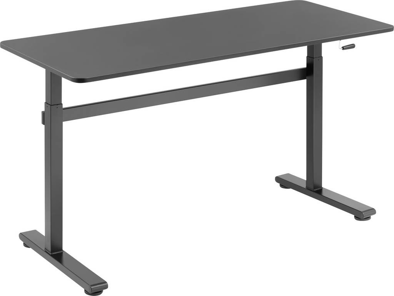 B-Ware Spea Ka Professional Sitz /Steh Schreibtisch Schwarz Höhenverstellbar - 4064161041445