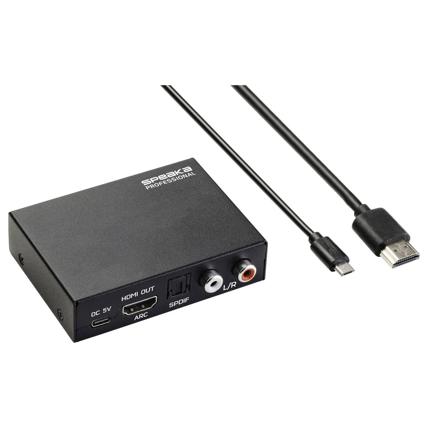 B-Ware Speaka Prof Hdmi Audio Adapter Audio Extractor Signalwandler 3840 X 2160 Pixel  - 4064161483580