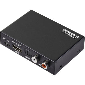 B-Ware Speaka Prof Hdmi Audio Adapter Audio Extractor Signalwandler 3840 X 2160 Pixel