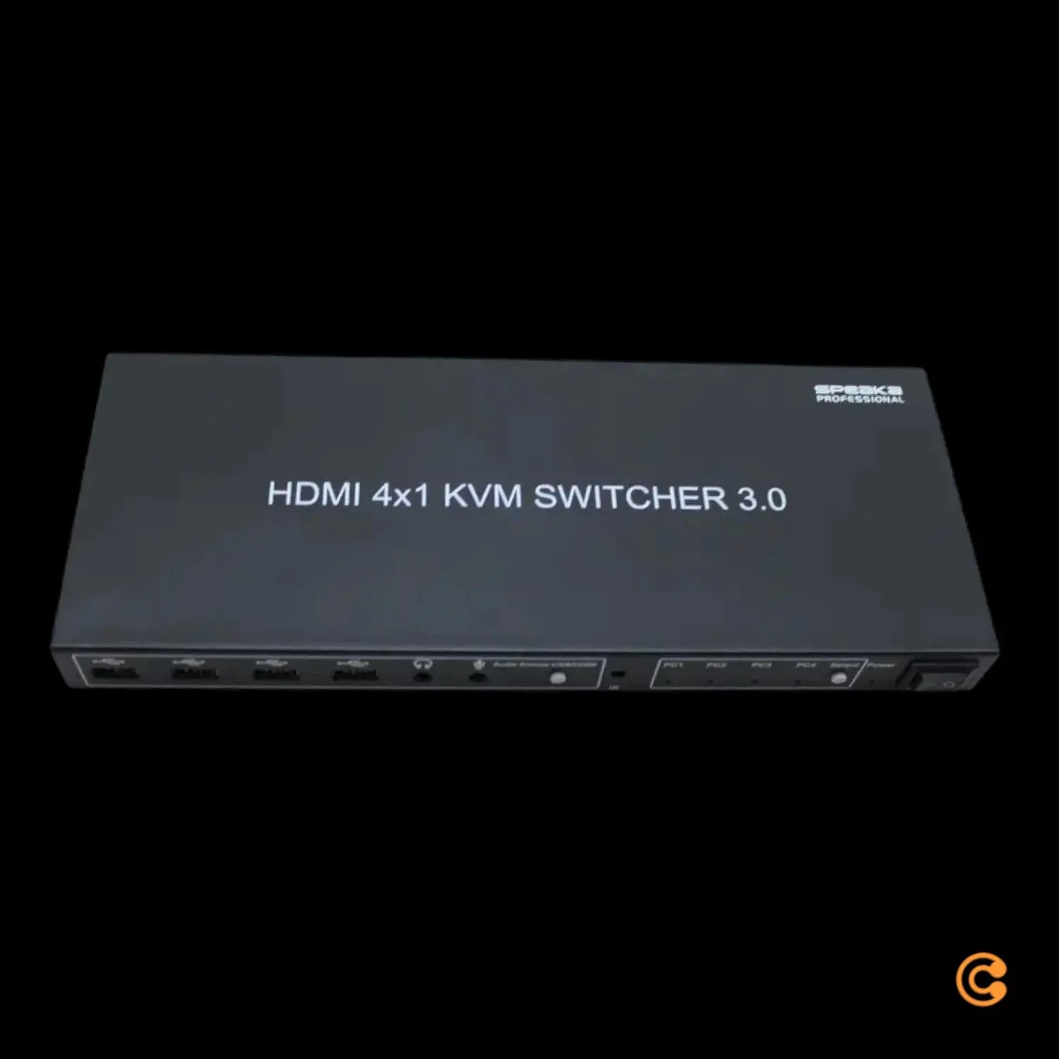B-Ware Speaka Professional Kvm Umschalter Switch Hdmi 4x1 Schwarz Computer Zubehör Usb