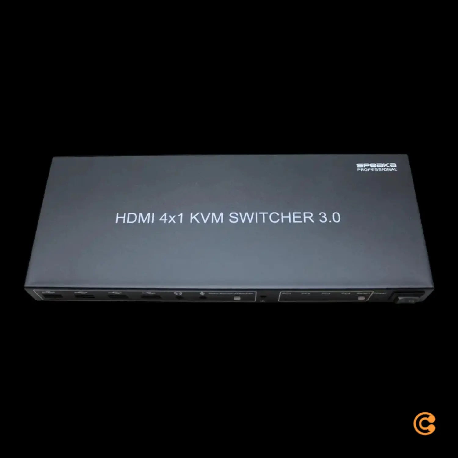 B-Ware Speaka Professional Kvm Umschalter Switch Hdmi 4x1 Schwarz Computer Zubehör Usb