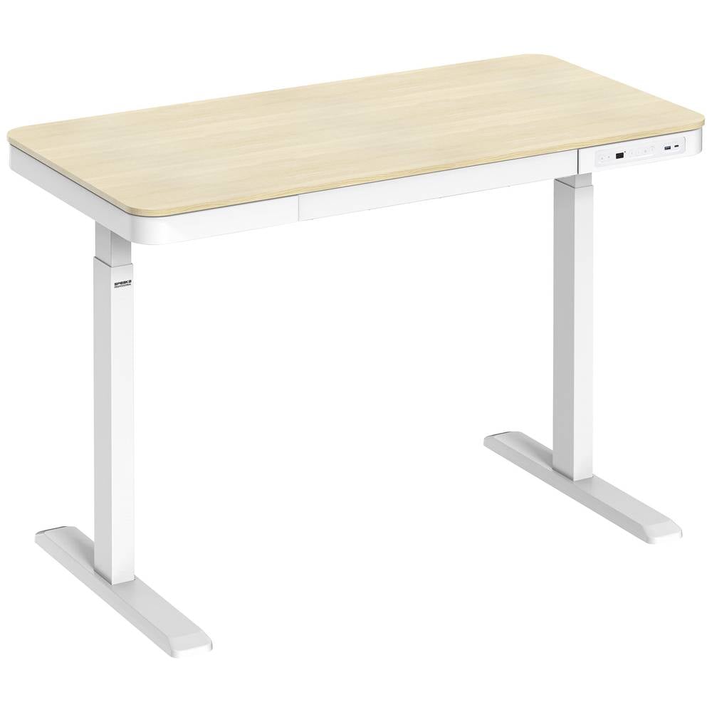 SpeaKa Professional Sitz/Steh-Schreibtisch elektrisch höhenverstellbar Bürotisch - 4064161314150