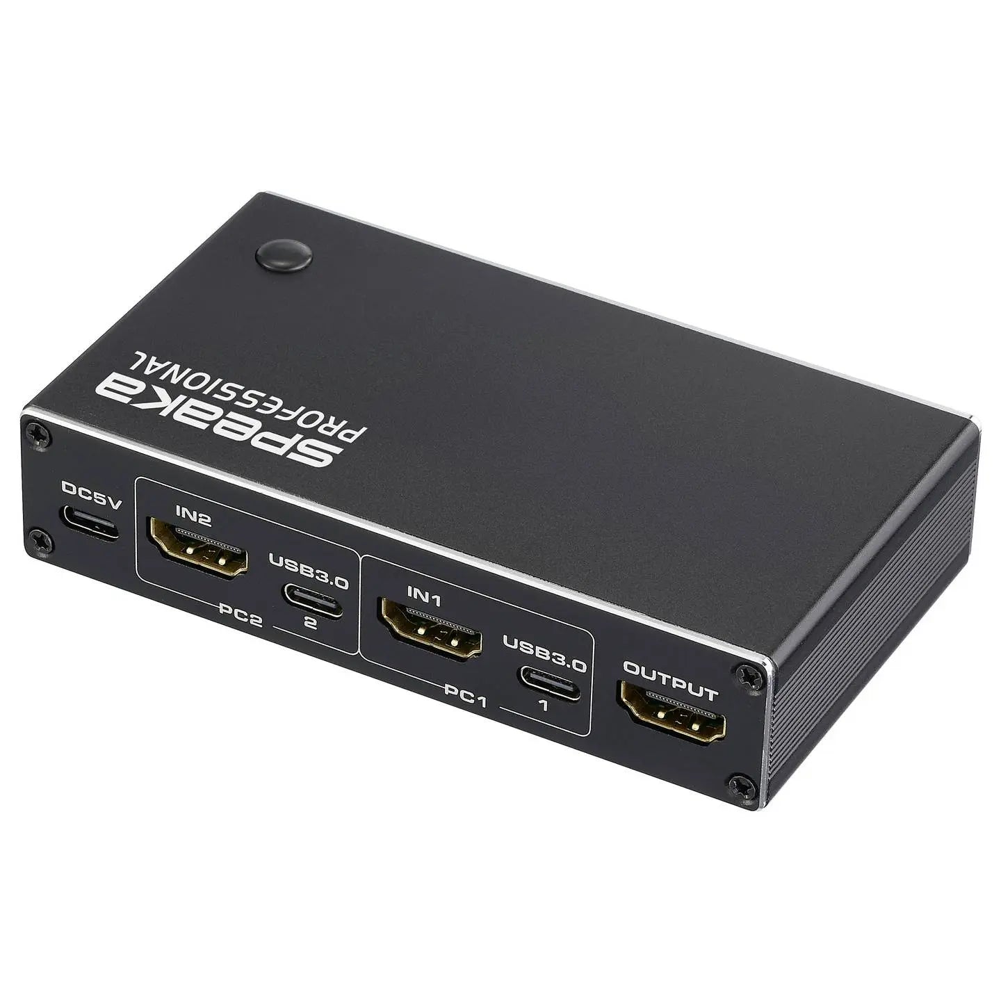 B-Ware Spea Ka Professional Hdmi Switch Kvm Umschalter Fernbedienung Usb 3.0 Schwarz Pn P - 4064161481401