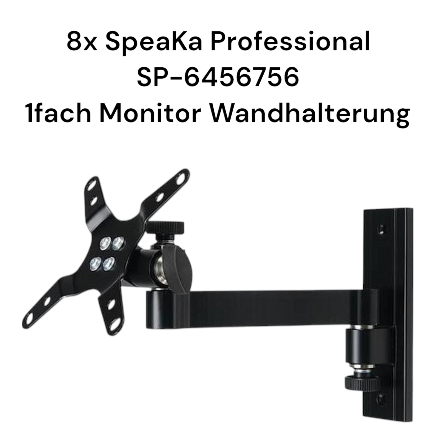 Spea Ka Professional Sp 6456756 1fach Monitor Wandhalterung Tv Halterung 8 Stück B-Ware - 4053199515356